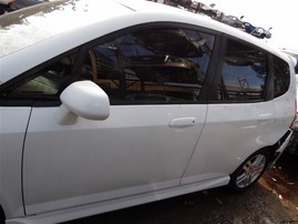 2007 Honda Fit Sport White 1.5L AT #A24864